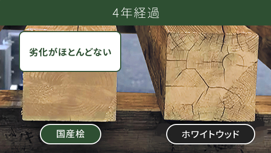 木材の耐久性は建物の耐久性