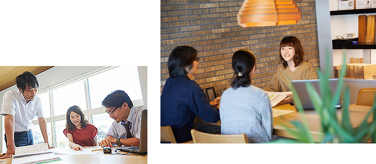 スタッフ全員がそれぞれの役割を果たしながら新しいチャレンジを続けています。