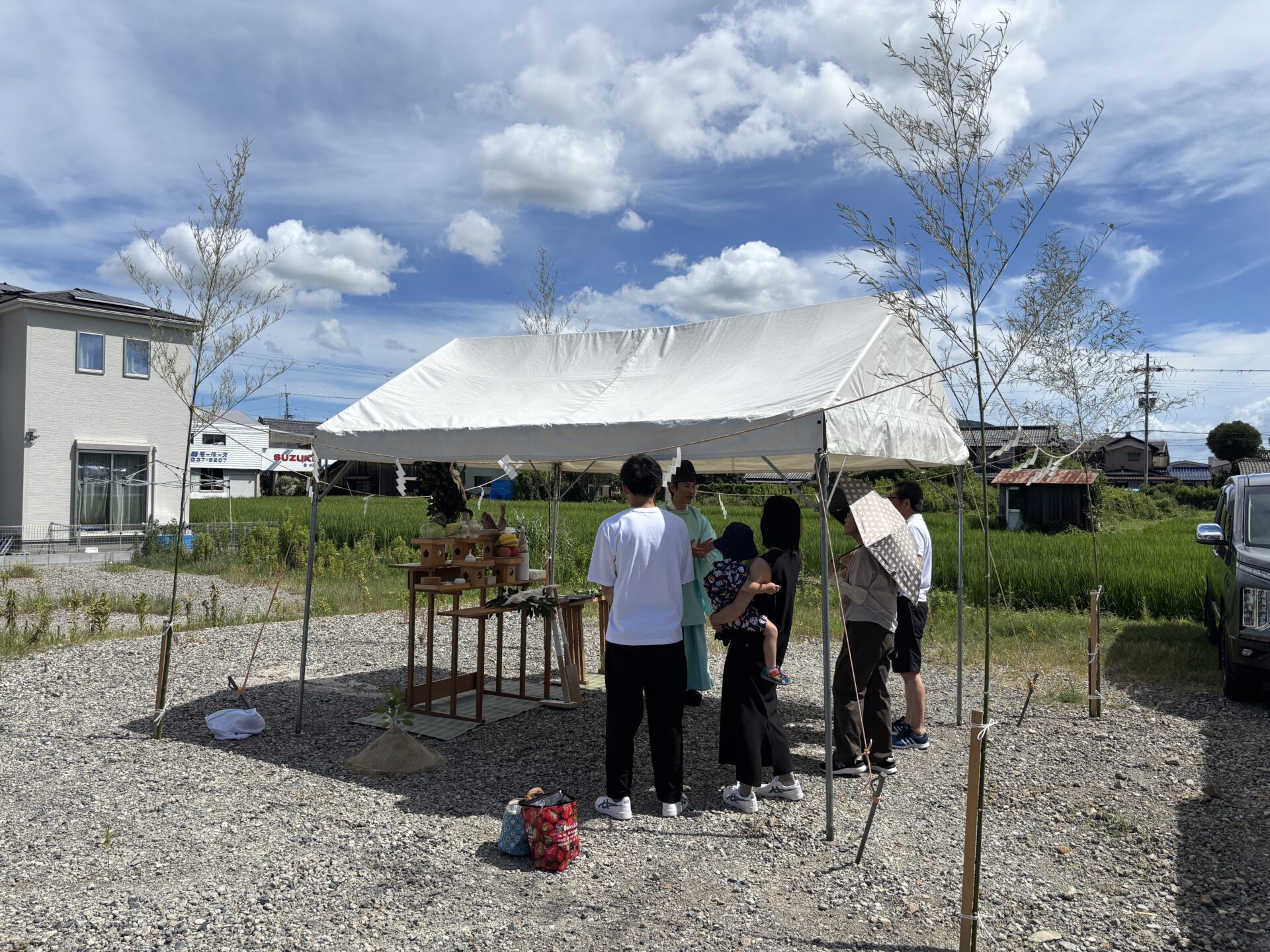 長光寺の家　地鎮祭