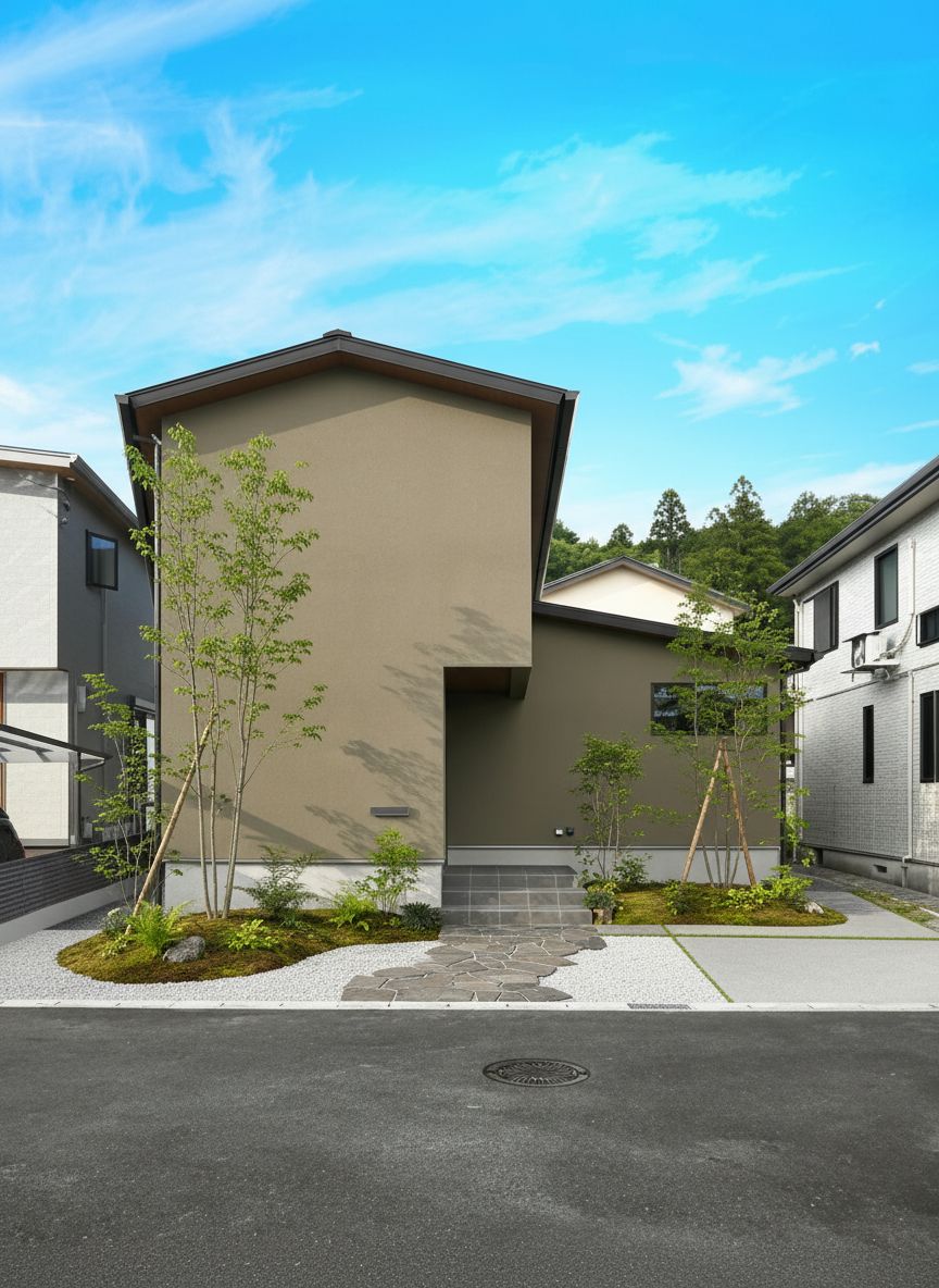 光と木が織りなす静寂と奥行のある住まい