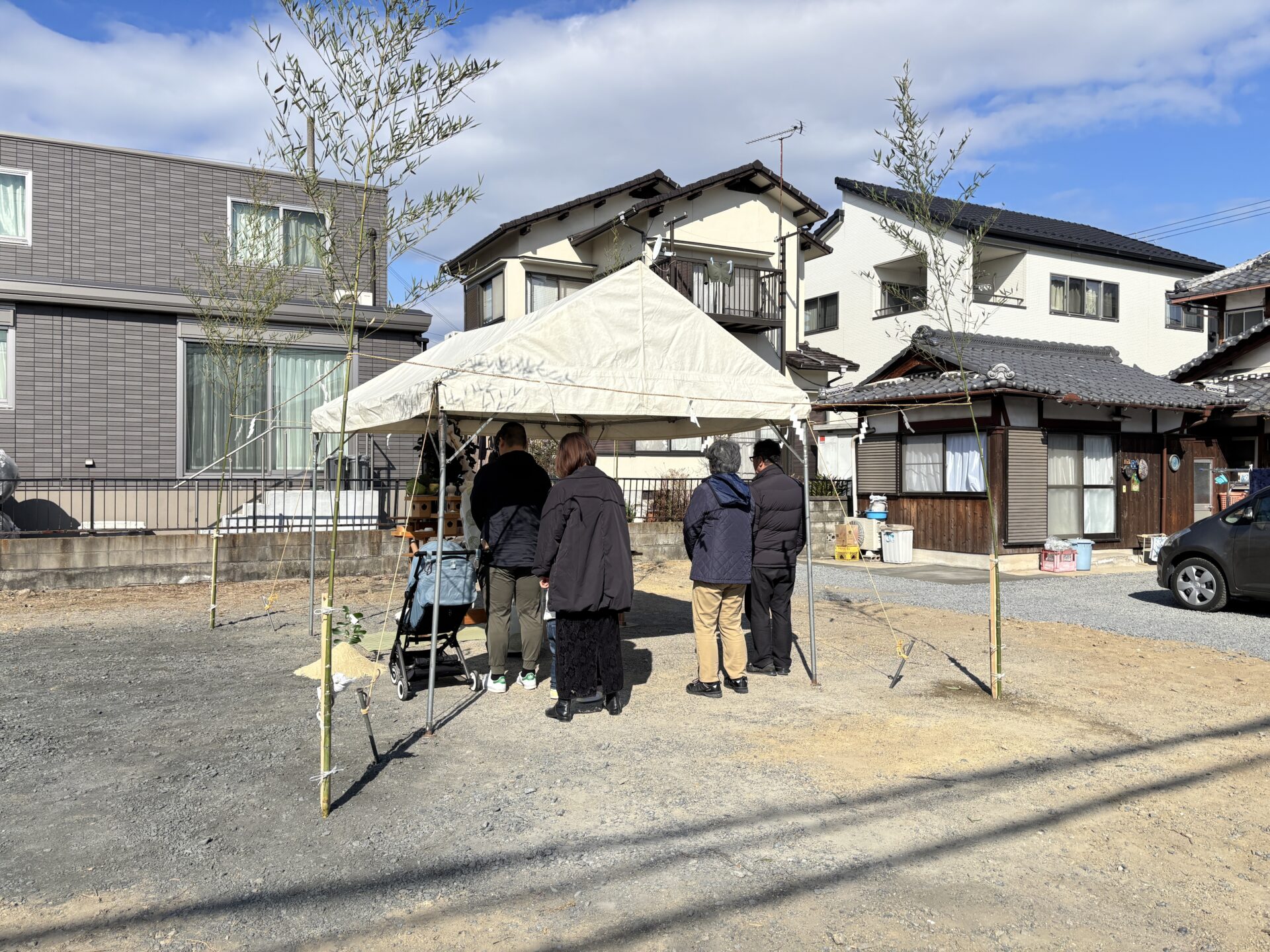 草津の家　地鎮祭