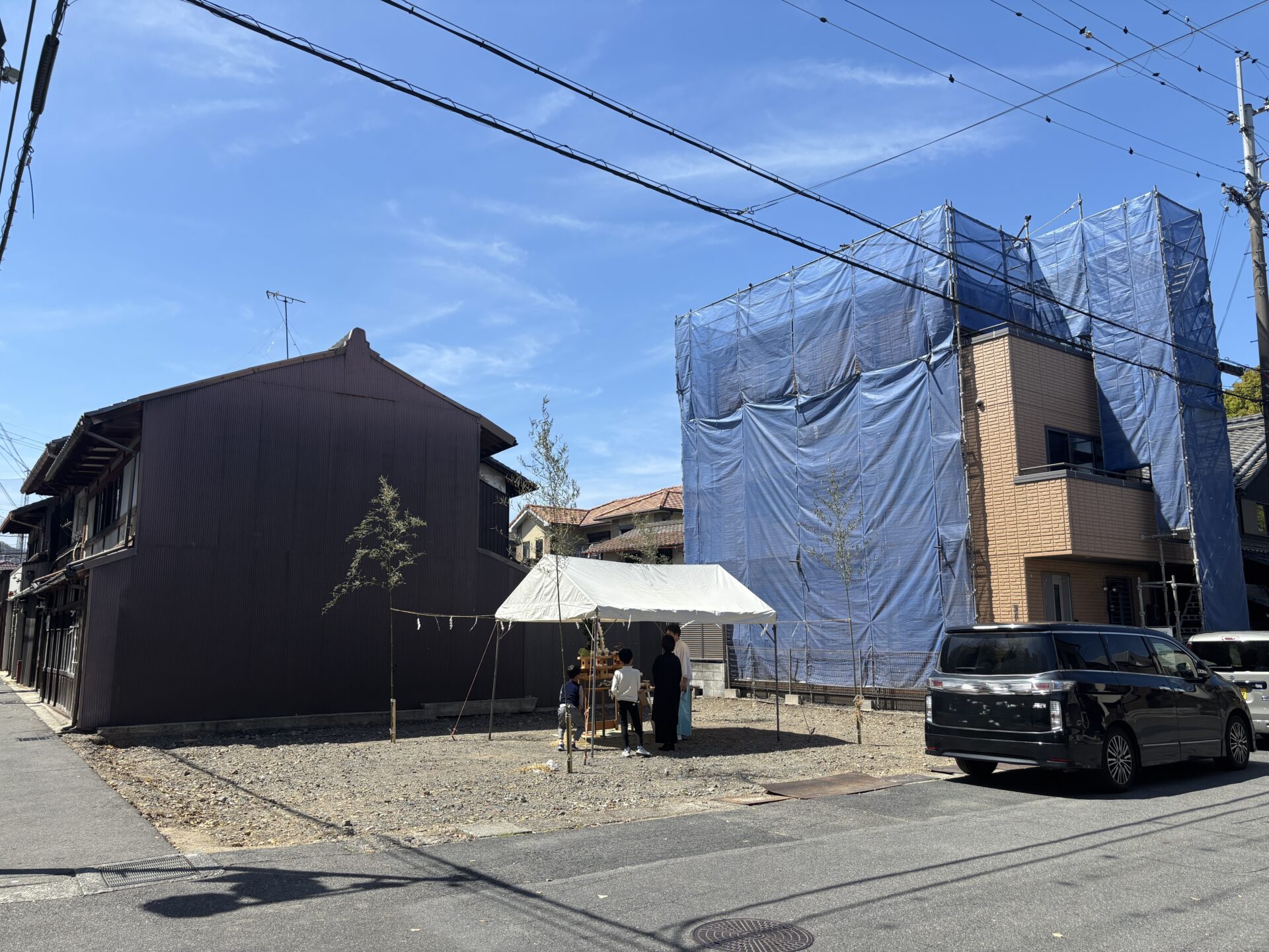 膳所の家　地鎮祭を執り行いました